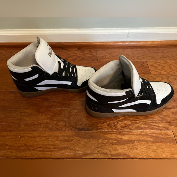 PUMA Rebound LayUp 'White Black Gum' 369573-25 - Picture 4 of 4